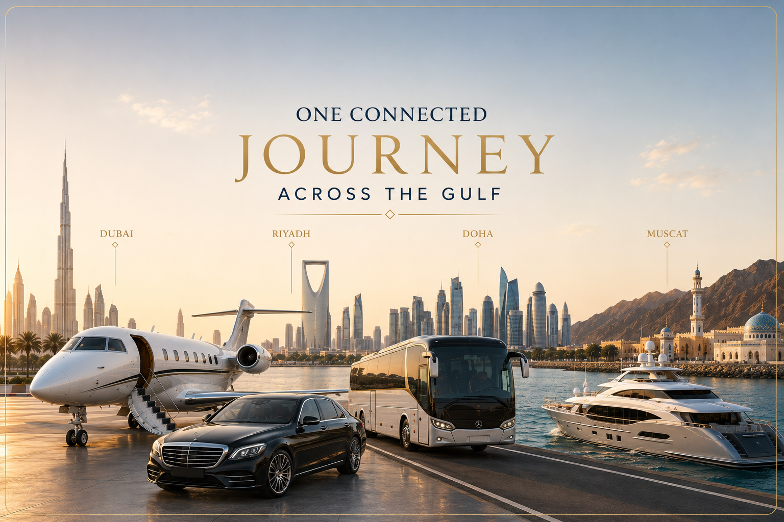 Luxury Gulf Travel Planning | Flights, Cars and Concierge